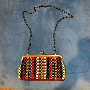 Patricia Nash Leather Beaded Frame Handbag Potenaz Frame